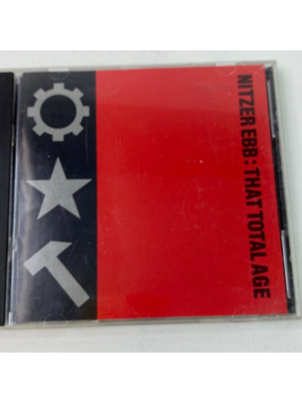 Nitzer Ebb That Total Age 1987 CD Geffen Industrial Electronic First Album
